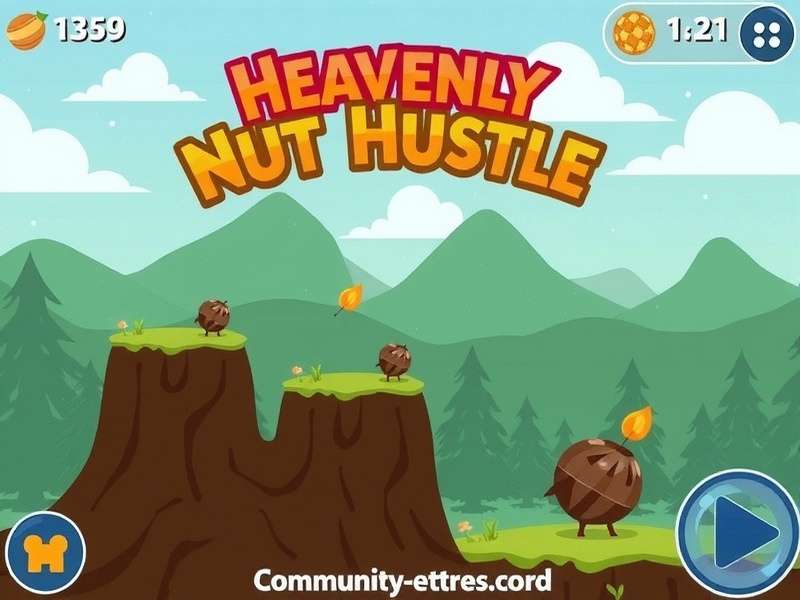 Heavenly Nut Hustle Game Screenshot
